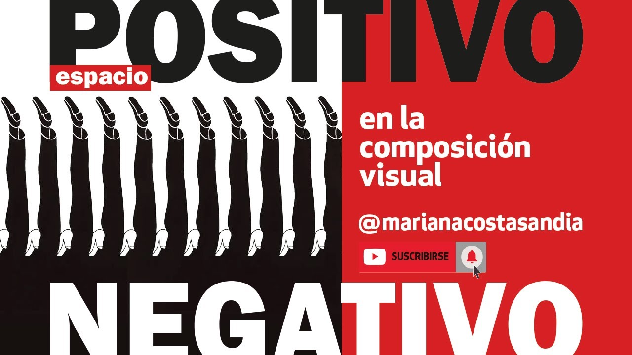 Descubrir el poder del espacio 🍉 POSITIVO y NEGATIVO en tu Composici&oacute;n Visual