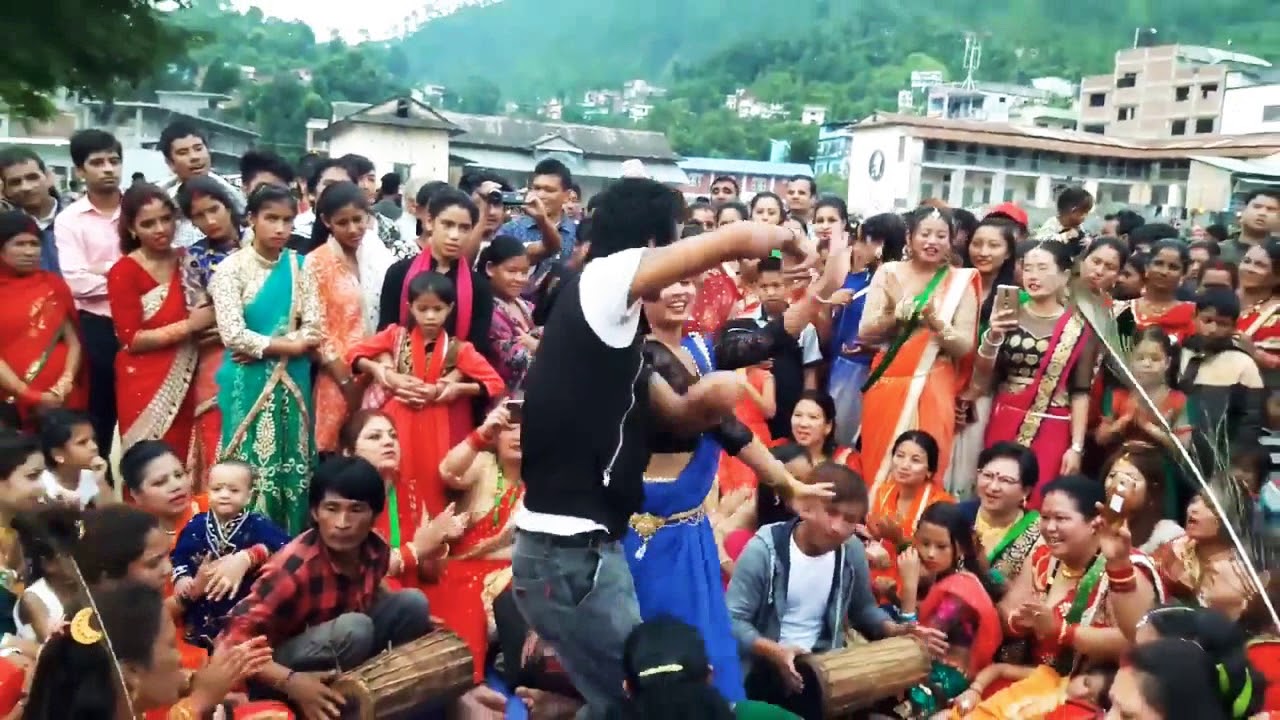 Gulmi ko teej ma babal dance  teej geet song 2075 /2018 gulmi tamgash resunga supper hit babal teej