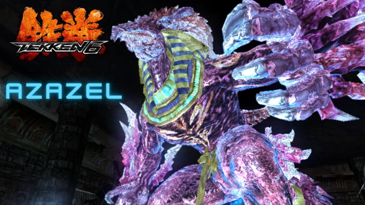 Tekken 6 (PSP): Azazel (Golden Form) | Arcade Mode Playthrough