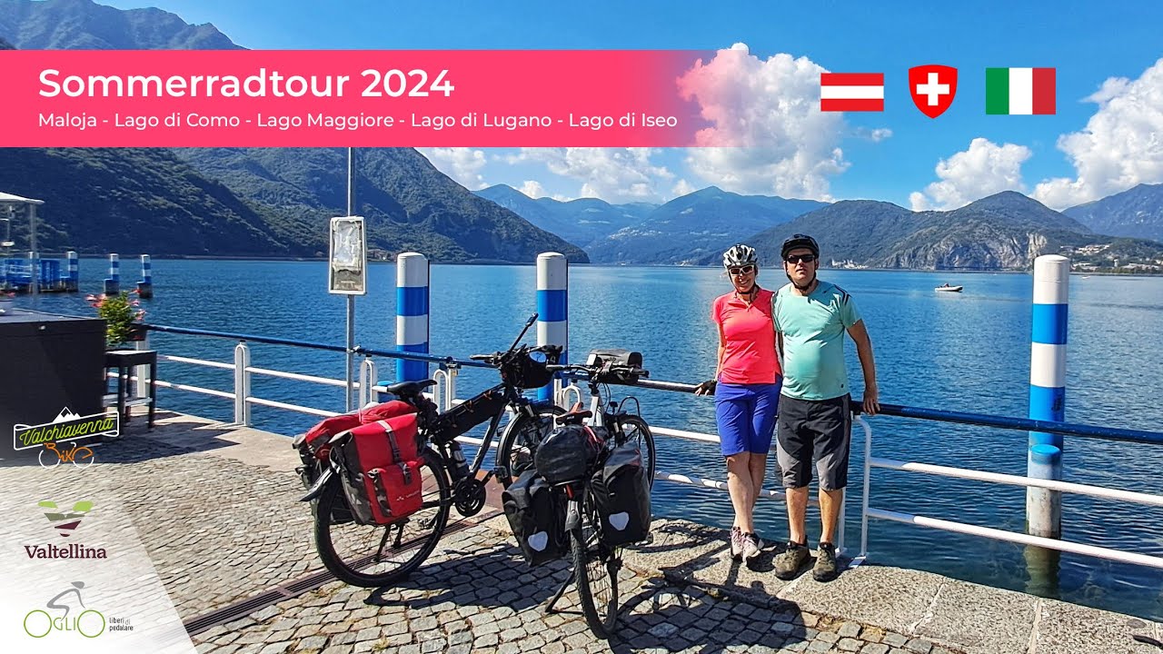 Sommerradreise 2024 - Tag 1: Landeck - Pfunds - St. Moritz - Maloja I Via Claudia Augusta+Innradweg