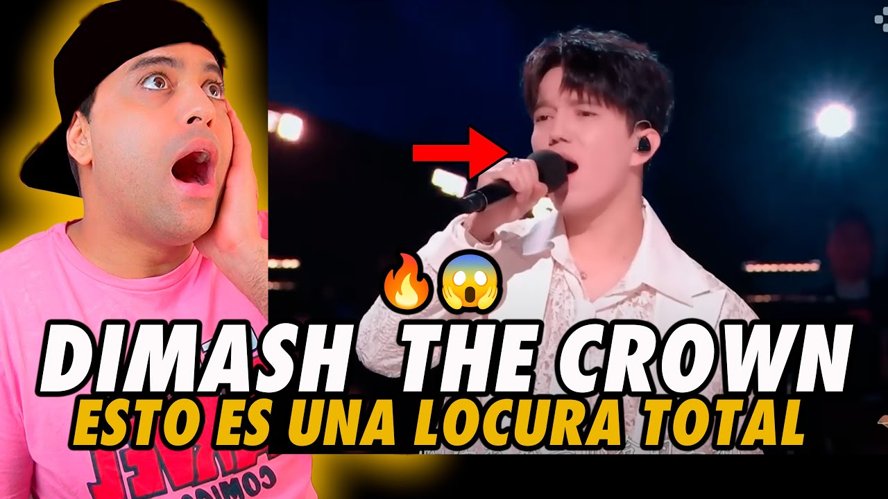 Dimash Qudaibergen - The Crown ESTO NO ME LO ESPERABA reacción