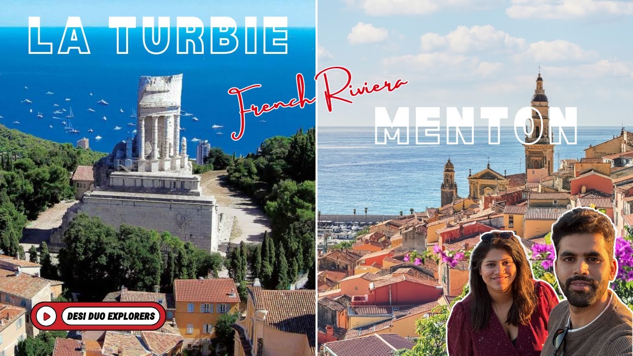 Hidden Gems of French Riviera 🇫🇷 - La-Turbie & Menton| Best Things to Do and Places to Visit
