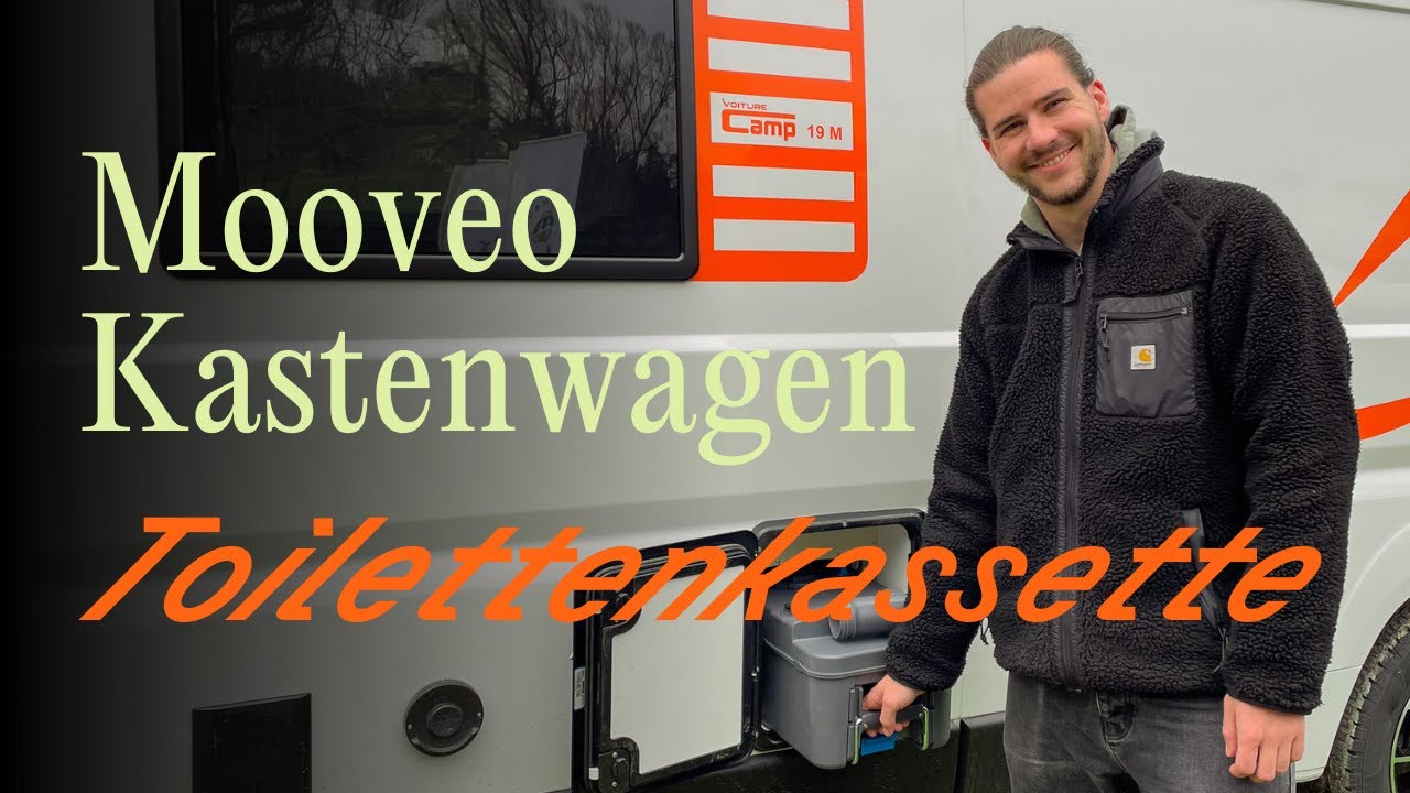 Mooveo Kastenwagen: Toilettenkassette | Vanever 2025