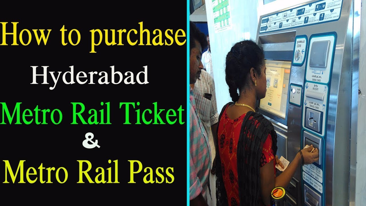 Hyderabad metro rail & ticket vending machine Advantages and Features| How to take  metro rail pass|