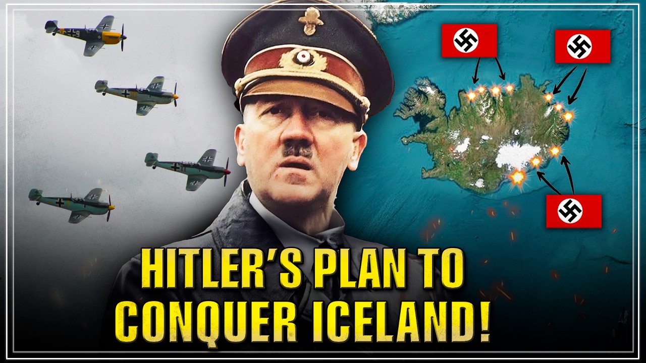 The brutal Nazi OPERATION to INVADE and CONTROL Iceland during World War II