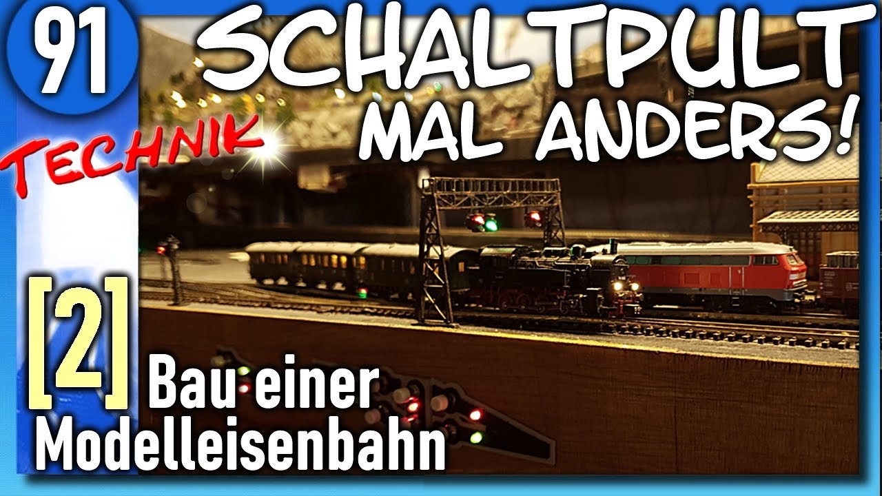 #91 tolles Schaltpult bauen - Verdrahtung der Modellbahn [2] 🚂 Modelleisenbahn für Spur H0 TT N + Z