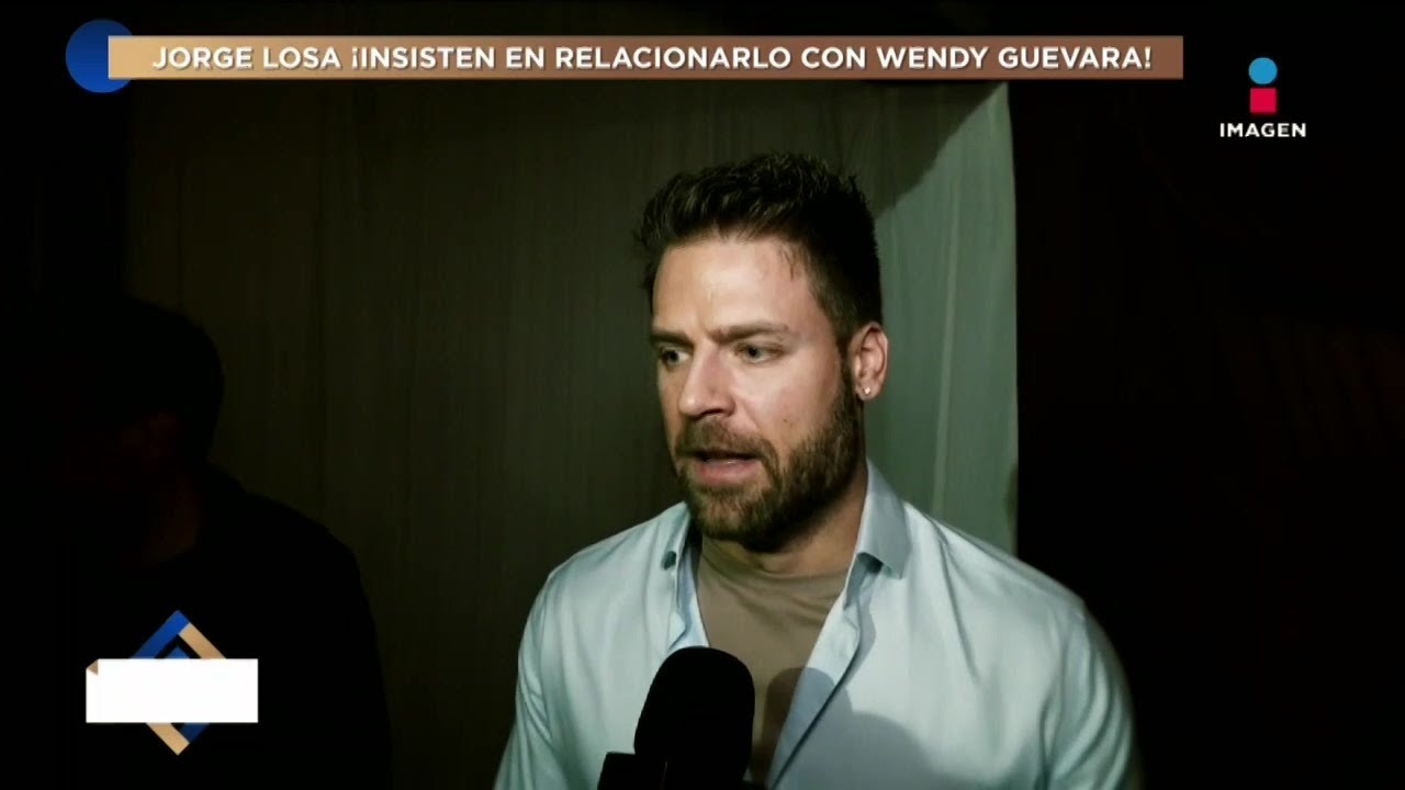 ¡Jorge Losa reacciona al cómo lo RELACIONAN amorosamente con Wendy Guevara! | De Primera Mano