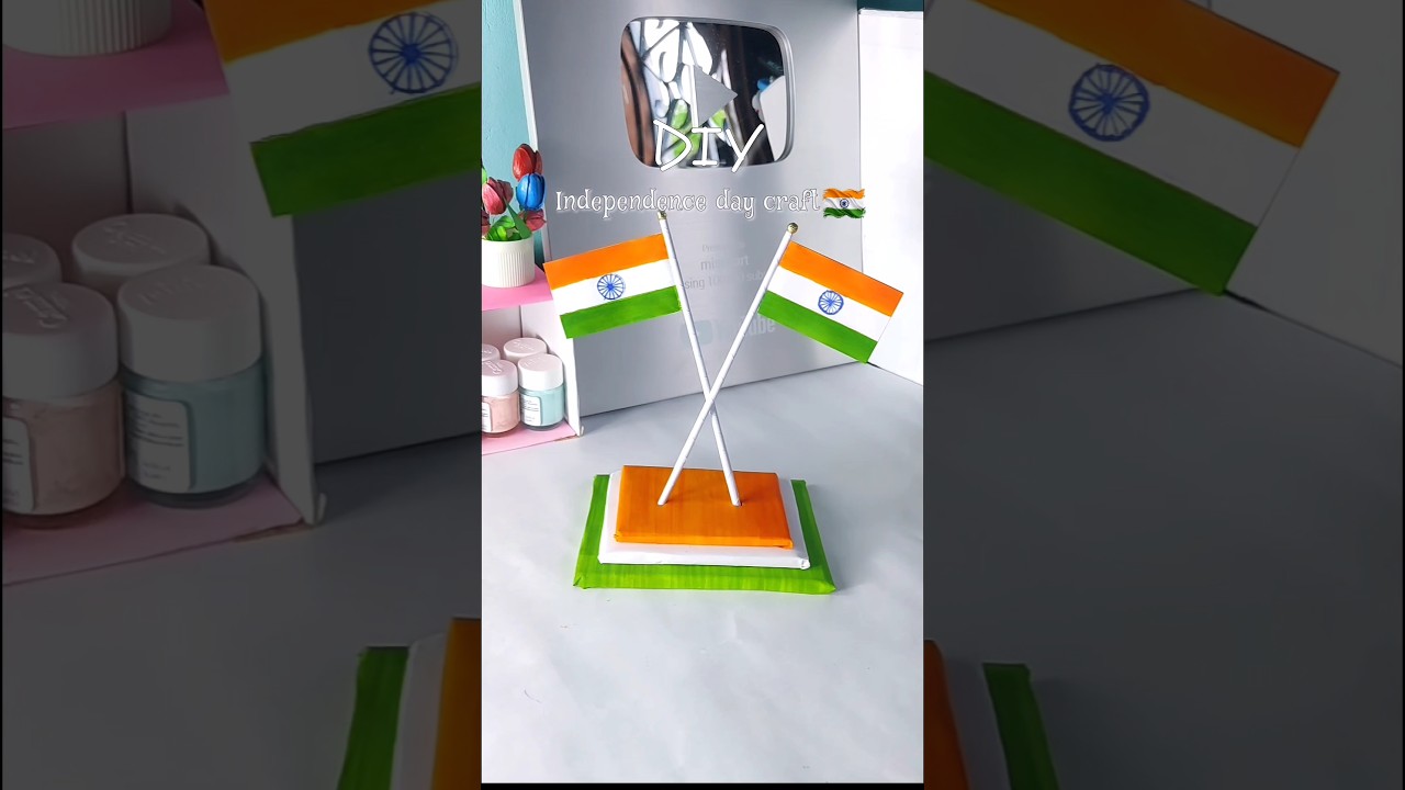 Diy independence day craft #diy #ytshorts