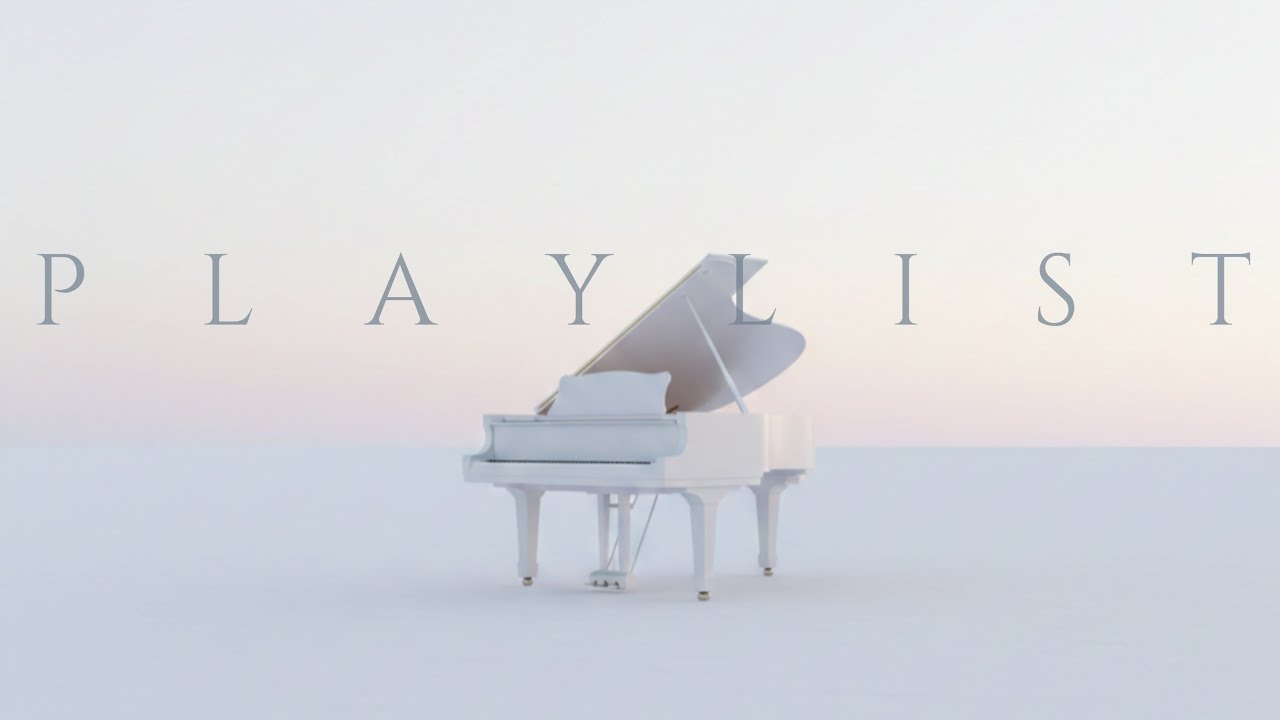 [playlist] 잡생각 버리고 집중하기 좋은 피아노 노래 1시간 🎵ㅣ흰 꿈이 내려앉은 시간