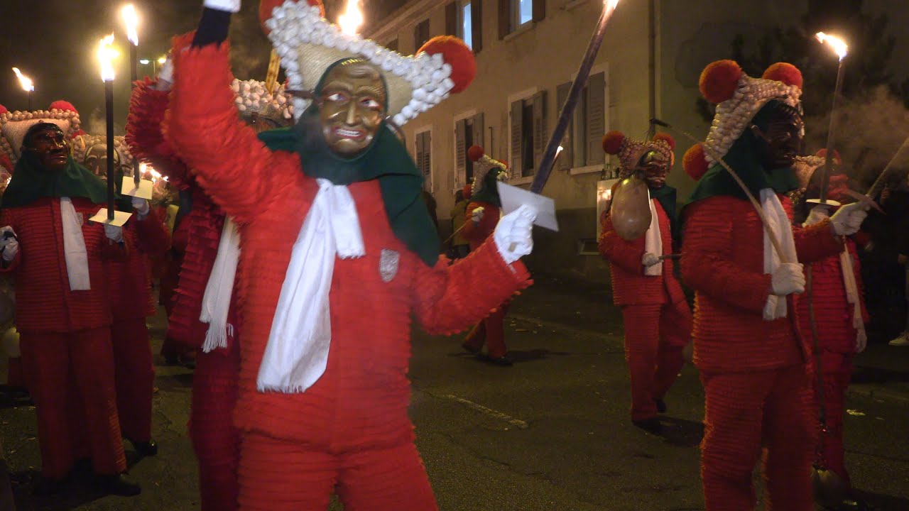 Fasnet, Nachtumzug in Oberndorf Teil4, Viererbund