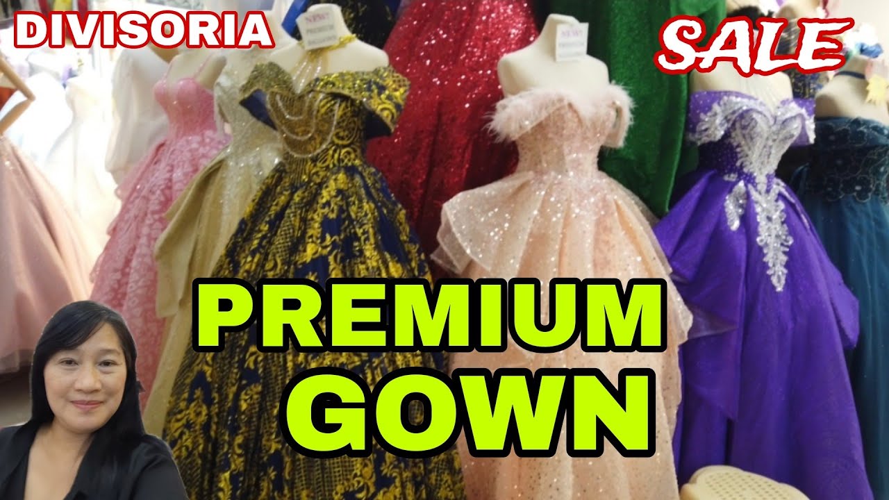 BIG SALE. NEW DESIGN PREMIUM GOWN BINONDO/ DIVISORIA