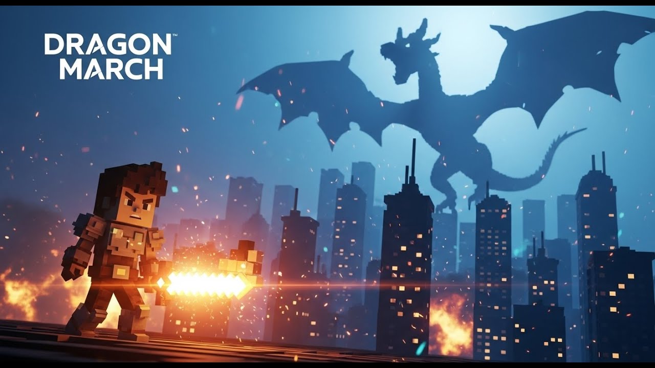 Dragon March - Heroic Orchestral March × Chiptune | Minecraft-Inspired