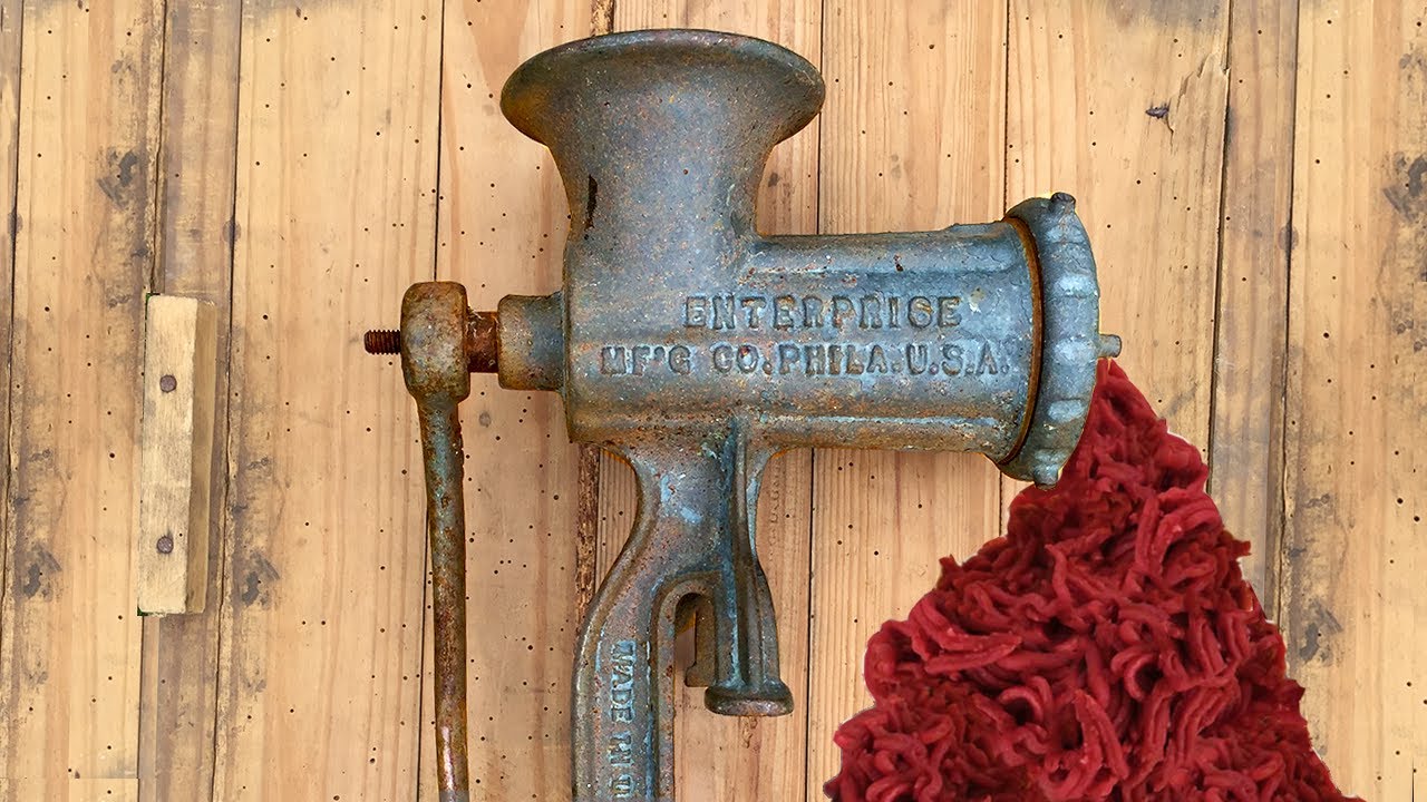 Rusty Restoration - BUTCHERS MEAT GRINDER