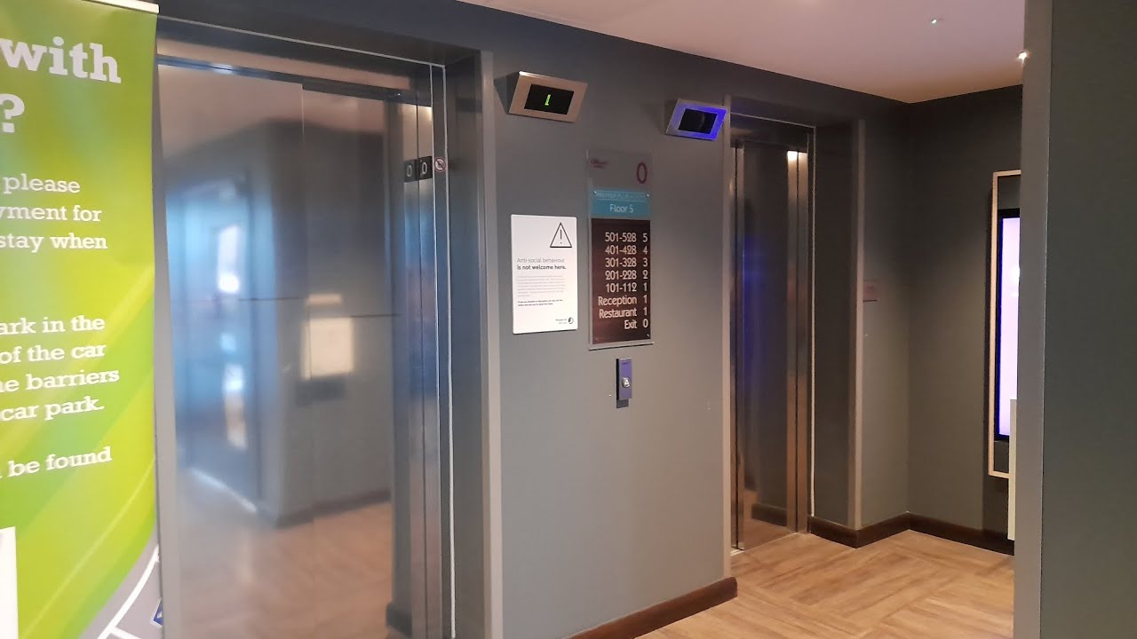 Loud Chimes! 2023 Orona Lifts at Premier Inn in Torquay (Harbour)