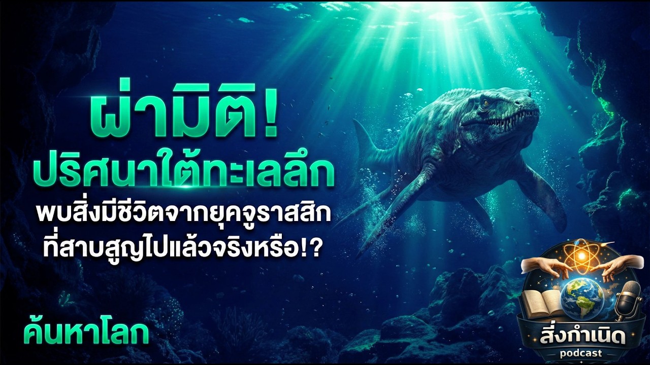 ผ่ามิติ! ปริศนาใต้ทะเลลึก : พบสิ่งมีชีวิตจากยุคจูราสสิกที่สาบสูญไปแล้วจริงหรือ!?