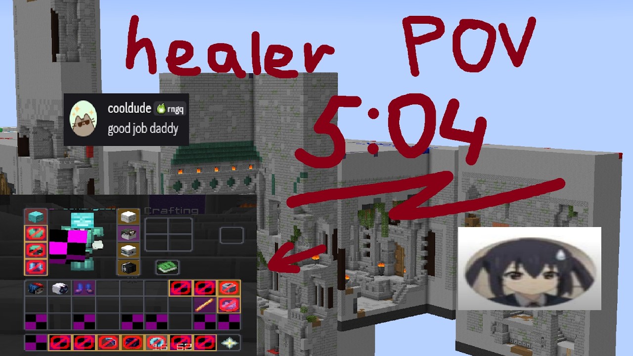 5:04 Casual M7 Healer POV | Hypixel Skyblock