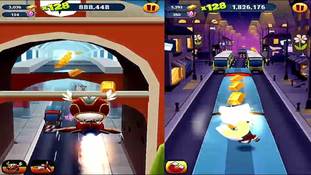 Talking Tom Gold Run (Valkyrie Angela - Speed Run), Cool Android Reverse Gameplay HD - Part 1