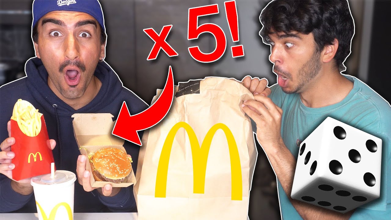 Letting A DICE Decide How Much I EAT For 24 hours!