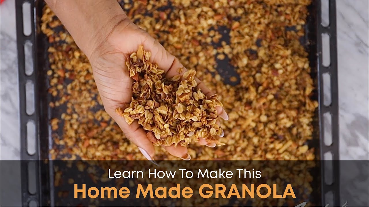 Learn How To Make This Home Made Granola