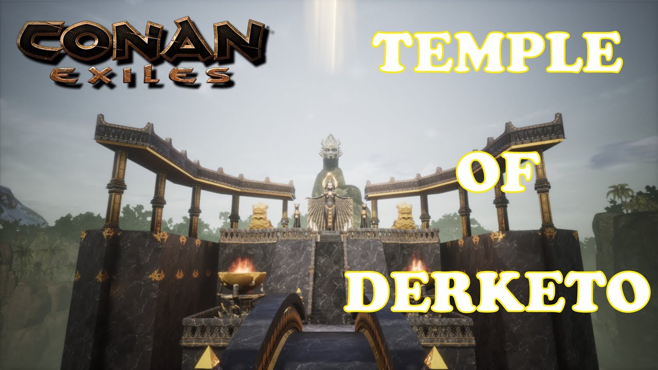 Conan Exiles - Build Temple of Derketo with Lemurian Architect