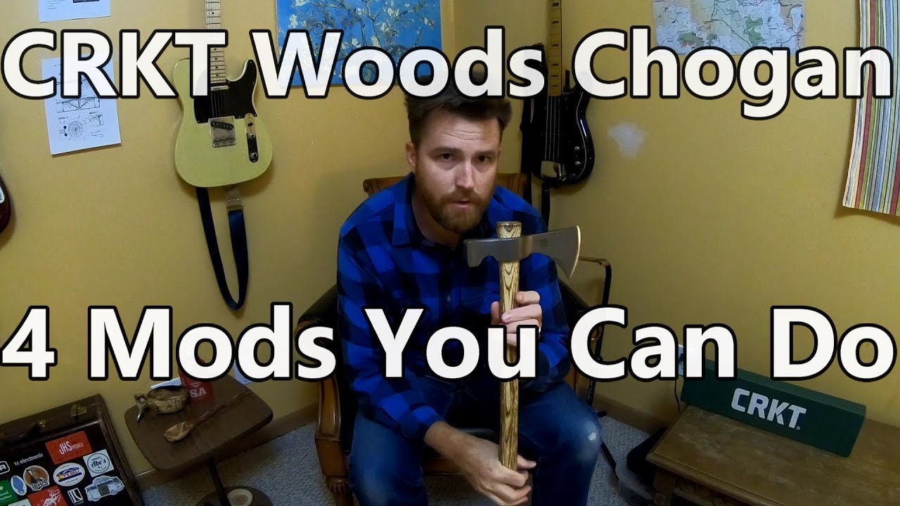 Axe Mods Part 1 - Sharpening an Axe with a File