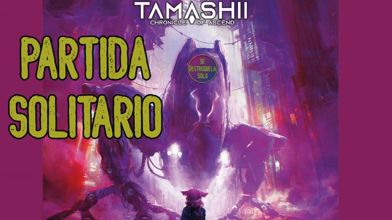 Partida en solitario a Tamashii Crónica de Ascend ¿venceremos a la IA? - Juegos de Mesa