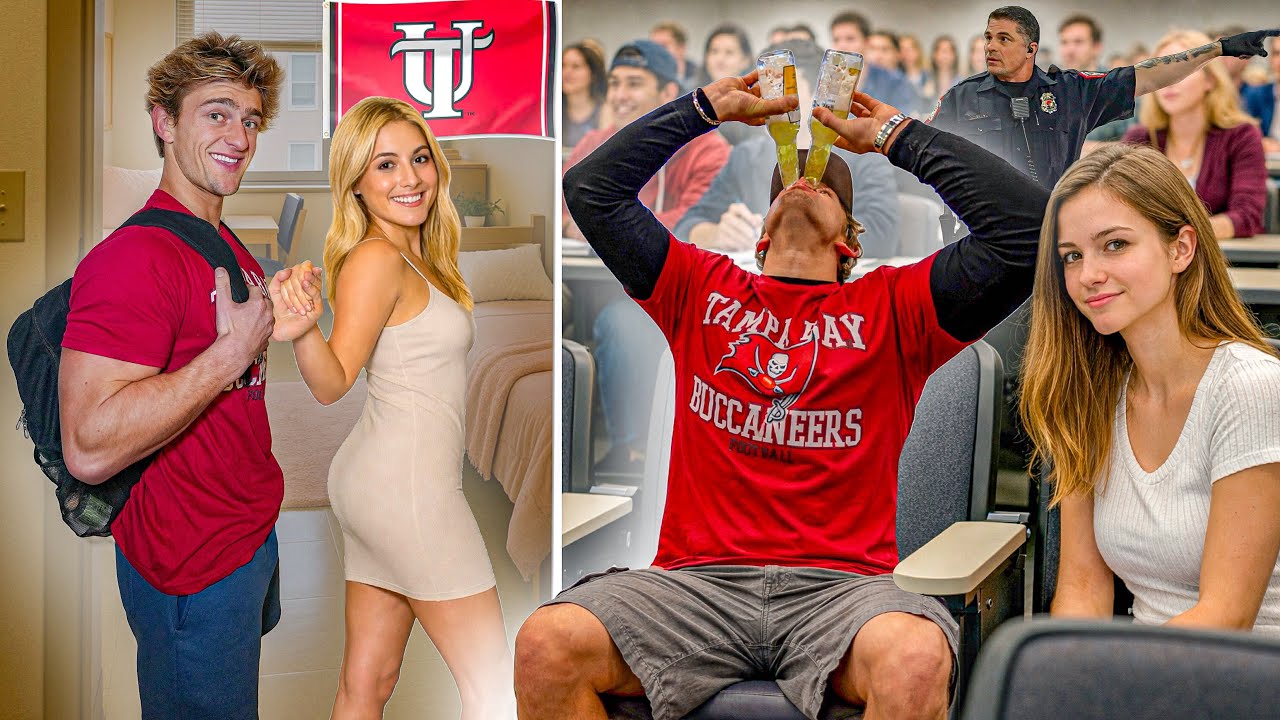YouTuber goes to College for the First time! (Part 3) 