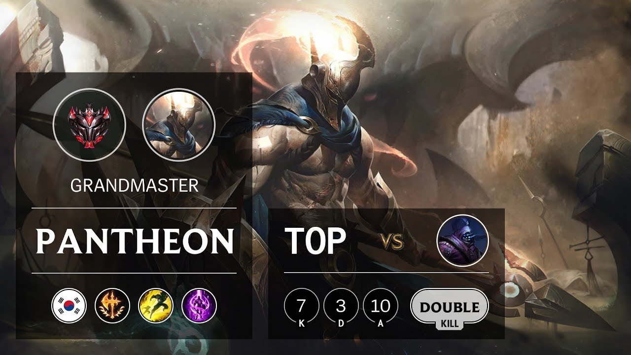 Pantheon Top vs Jax - KR Grandmaster Patch 9.16