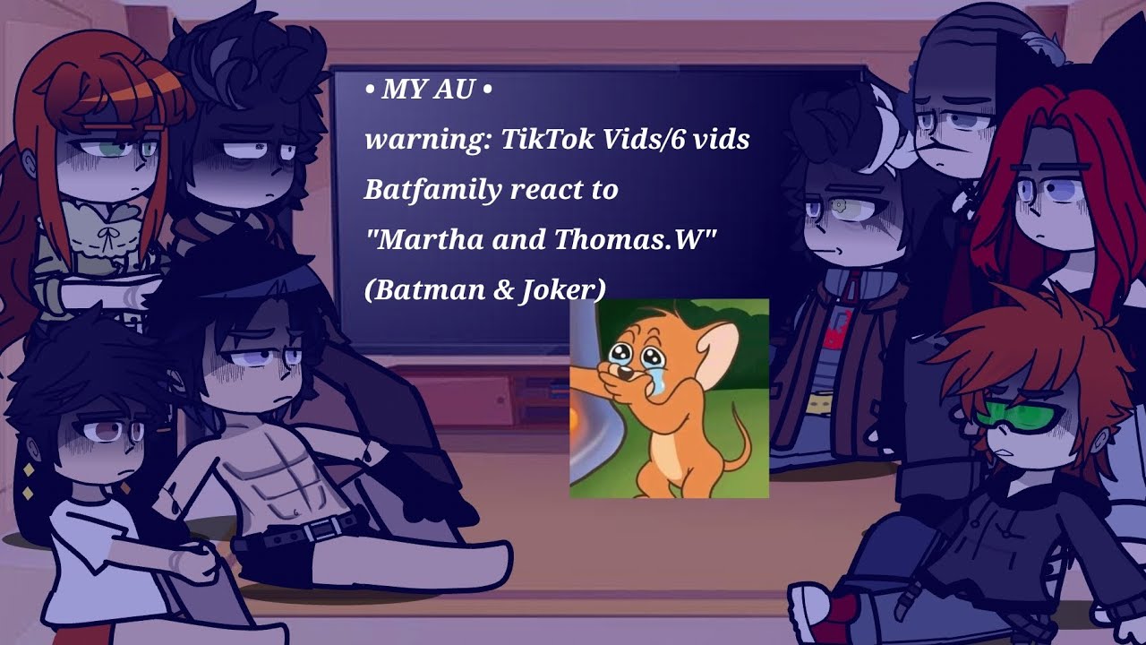 ||°Batfamily react to 