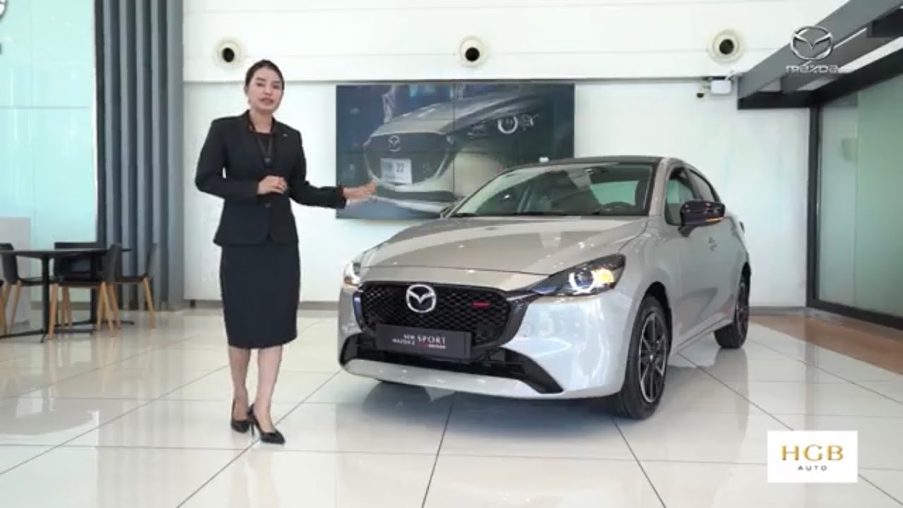 រថយន្ត sedan បែបយុវវ័យ New Mazda2 2024 SPORTS EDITION
