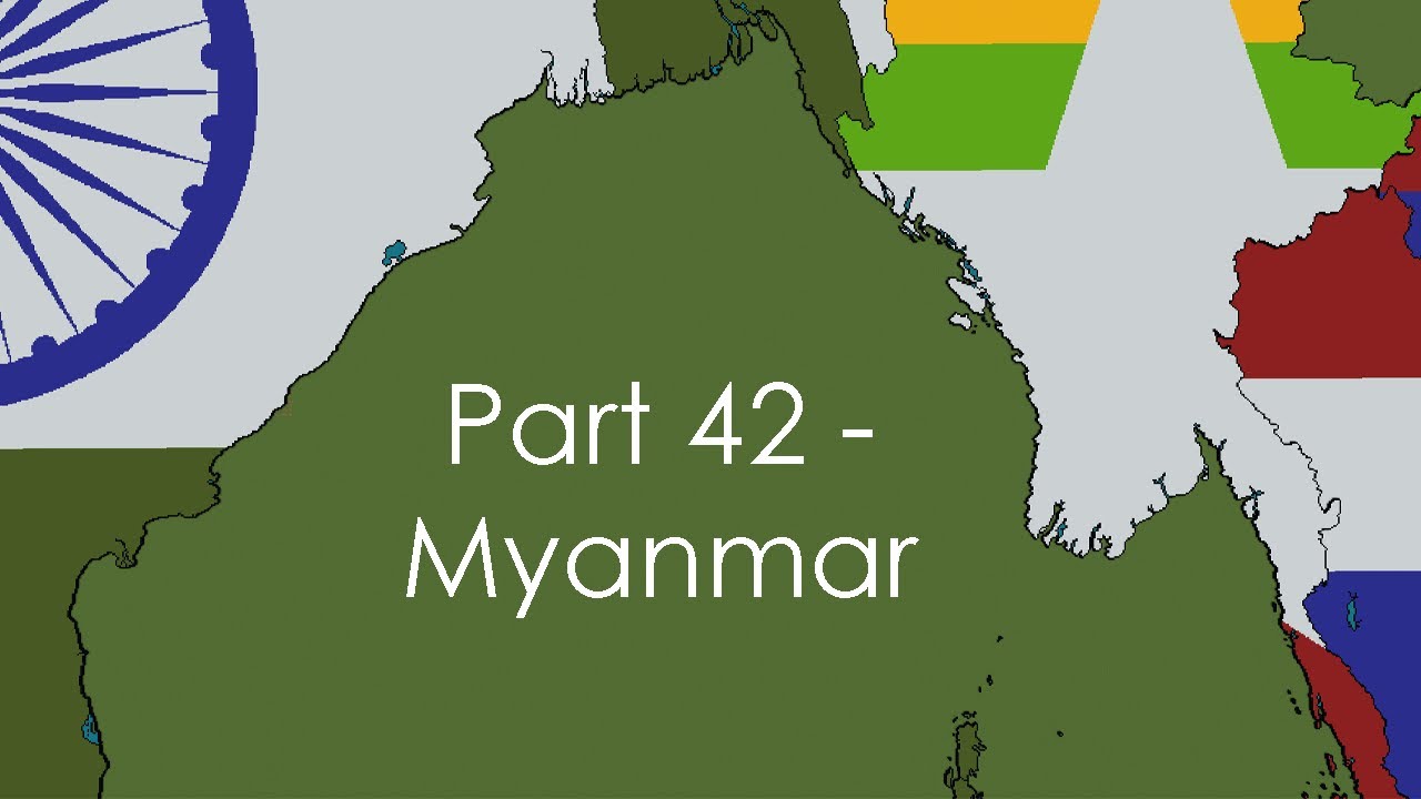 World Map In Minecraft - Part 42 - Myanmar
