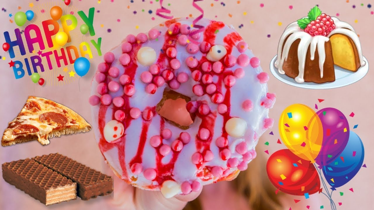CRAZY BIRTHDAY CHEAT DAY | DONUTS, CAKE, PIZZA + MORE!
