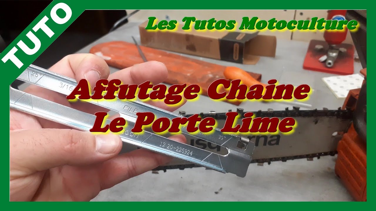 Affutage chaine tronconneuse EP5 , Le porte lime OREGON Q16265C