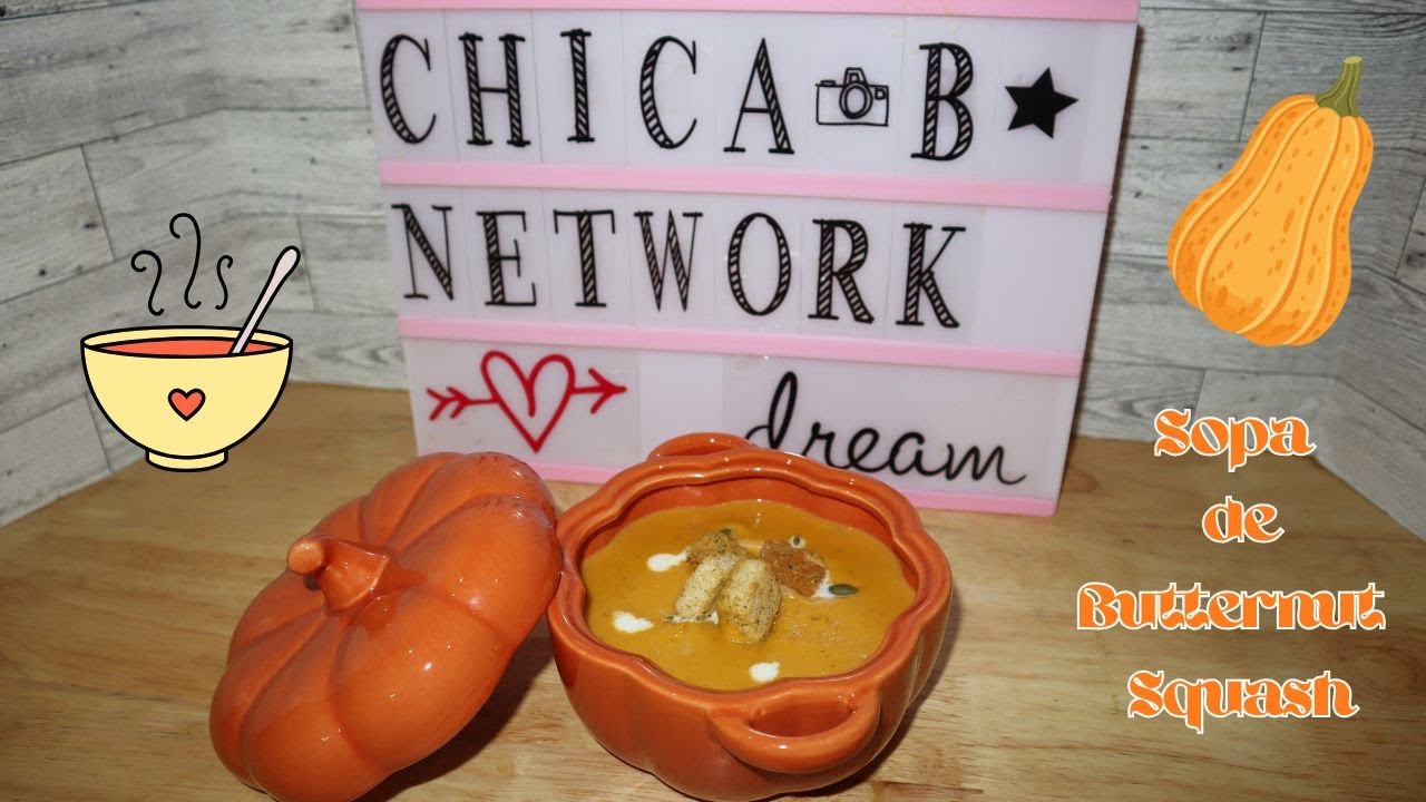 Sopa de Butternut Squash