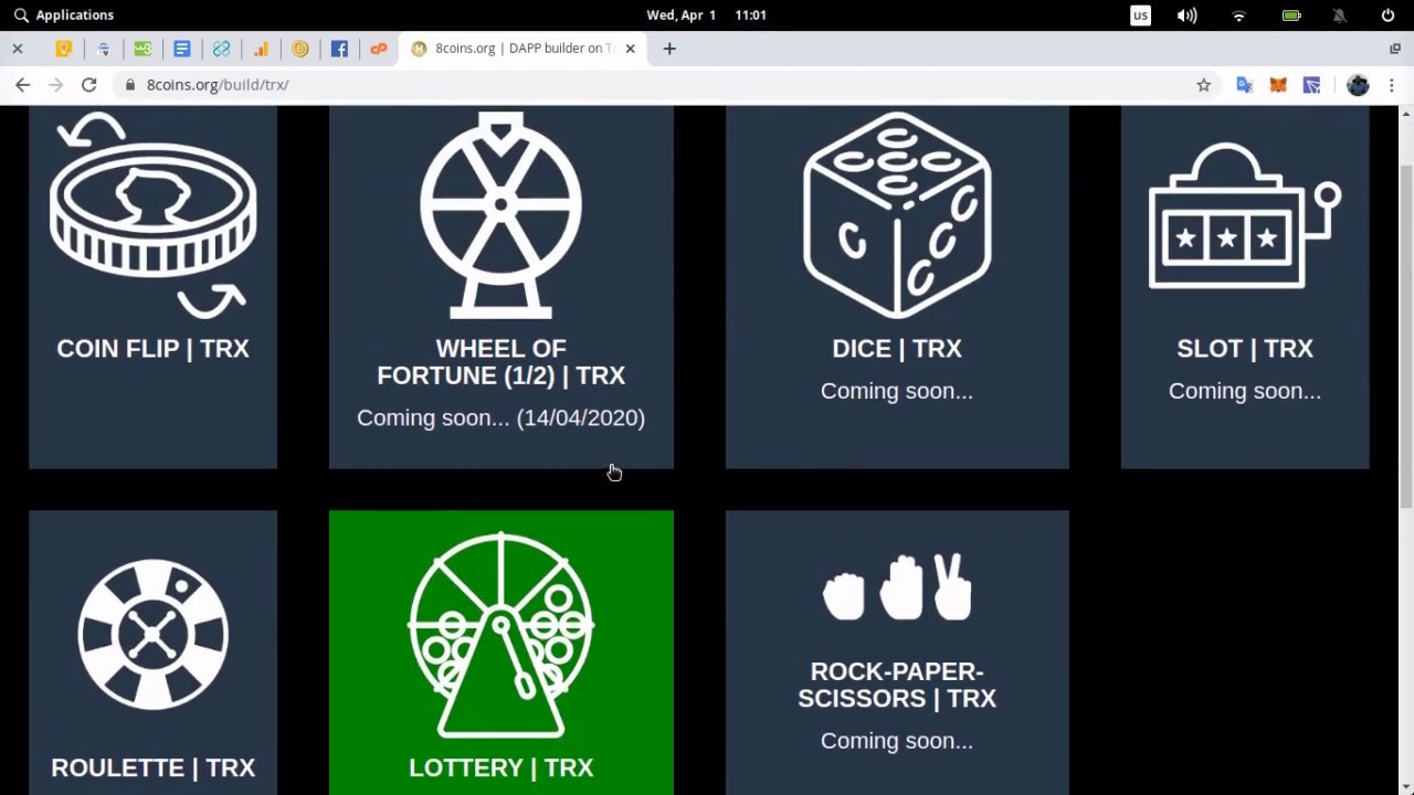 Building an Ethereum or TRON dapp without coding