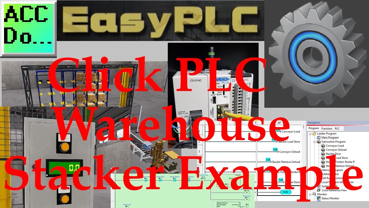 Transform Your Click PLC Skills: Epic Warehouse Stacker Build