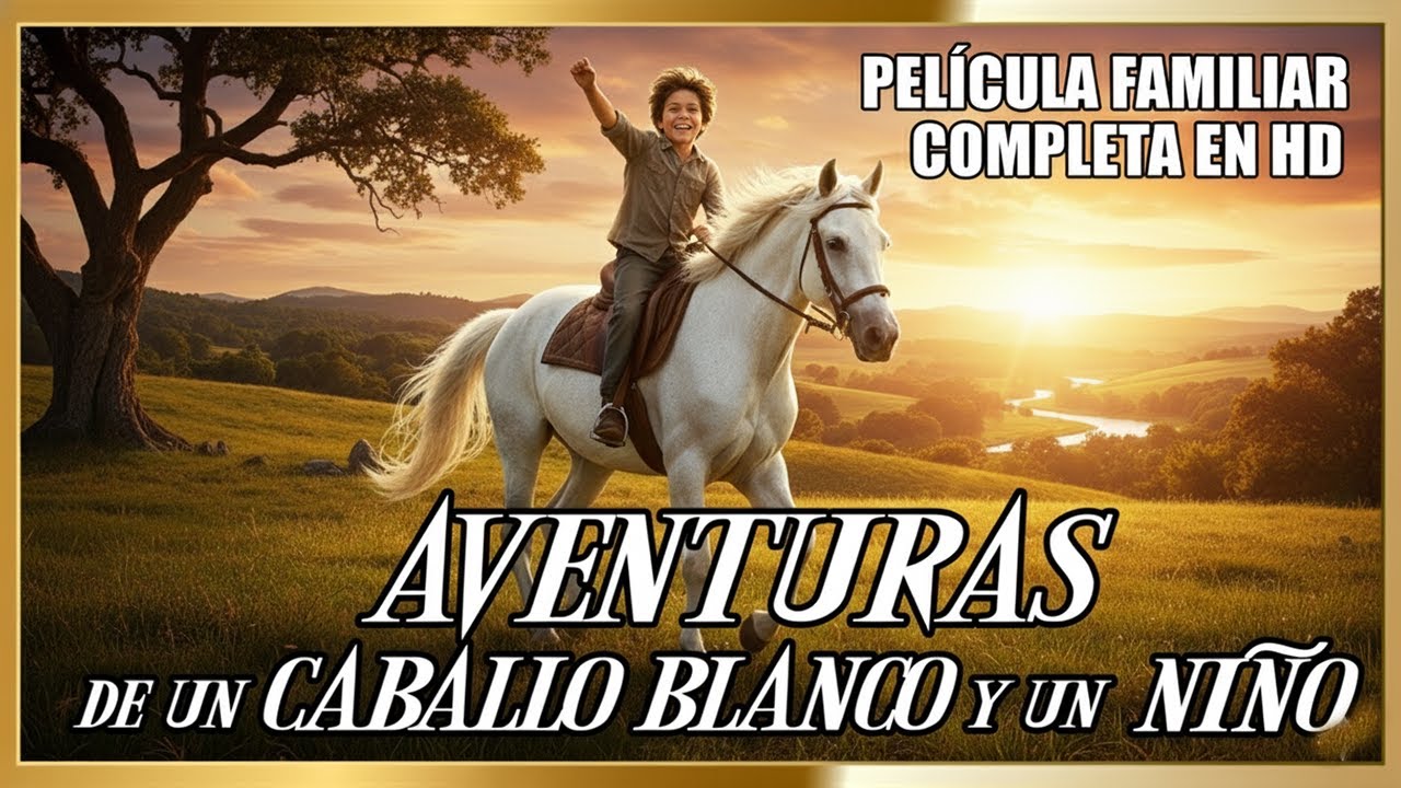 AVENTURAS DE UN CABALLO BLANCO Y UN NIÑO / Pelicula completa