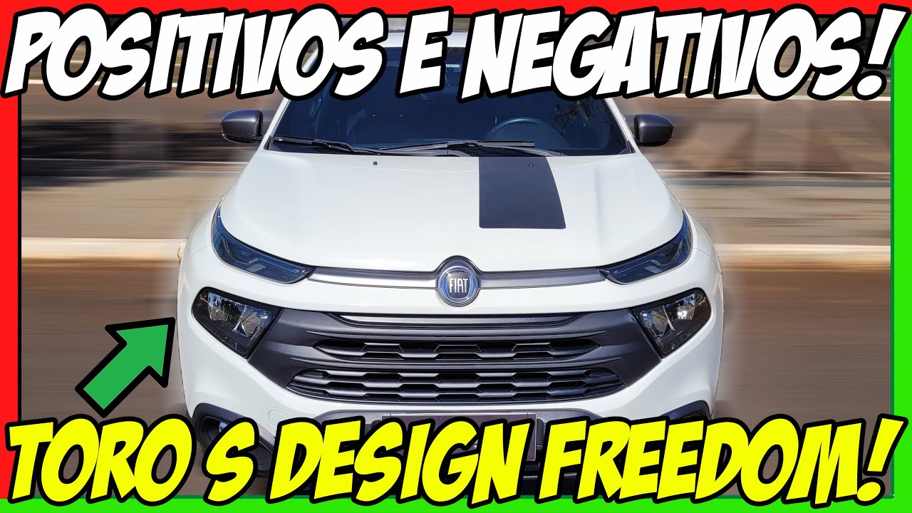 ✅FIAT TORO S DESIGN FREEDOM 1.8 AT6 2020/2021!😎Pontos POSITIVOS👍e NEGATIVOS👎