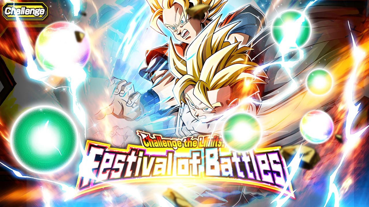 EZA LR TEQ SSJ GOKU & SSJ GOHAN VS. CHALLENGE THE LIMITS! FESTIVAL OF BATTLES! (DBZ: Dokkan Battle)