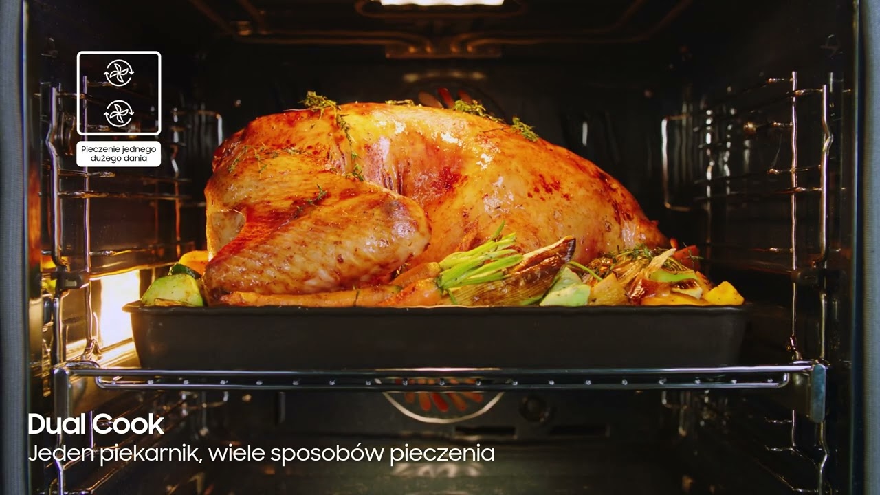 Jeden piekarnik Dual Cook Flex – wiele możliwości | Samsung Polska