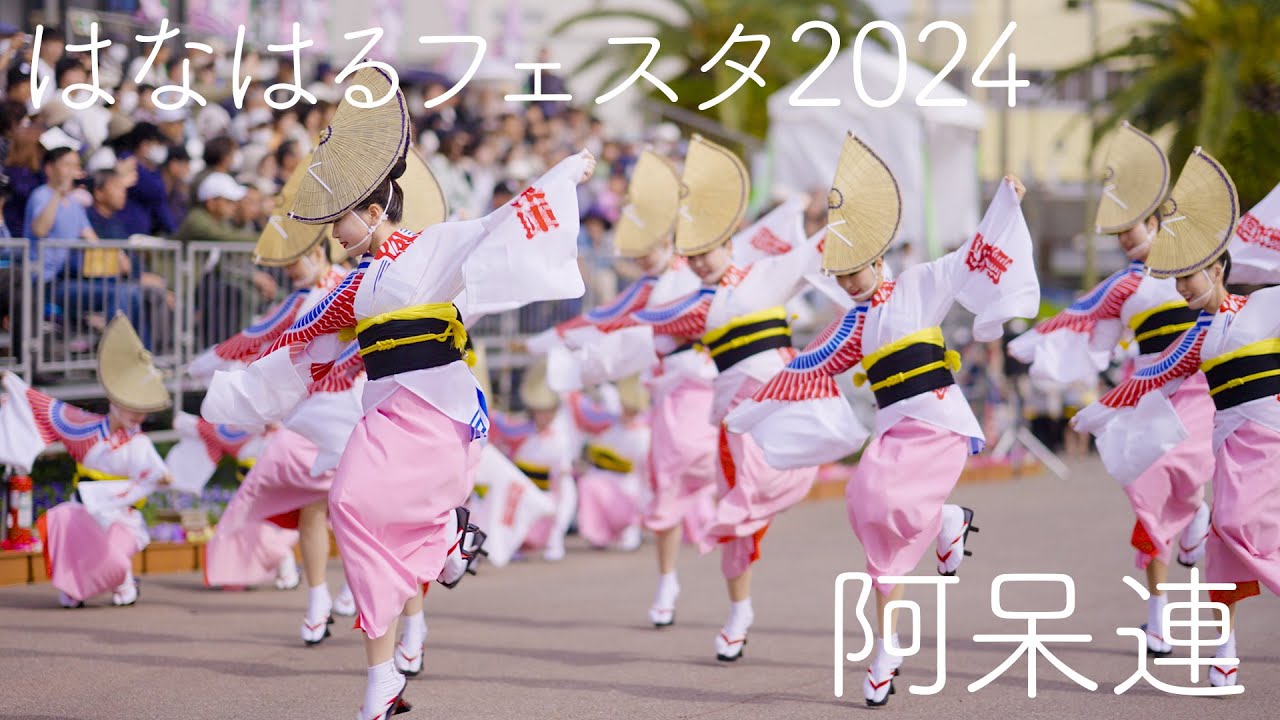 Суперпопулярная и знаменитая группа Aho-ren выступила на HANAHARU FESTA! Десять минут как мгновение!