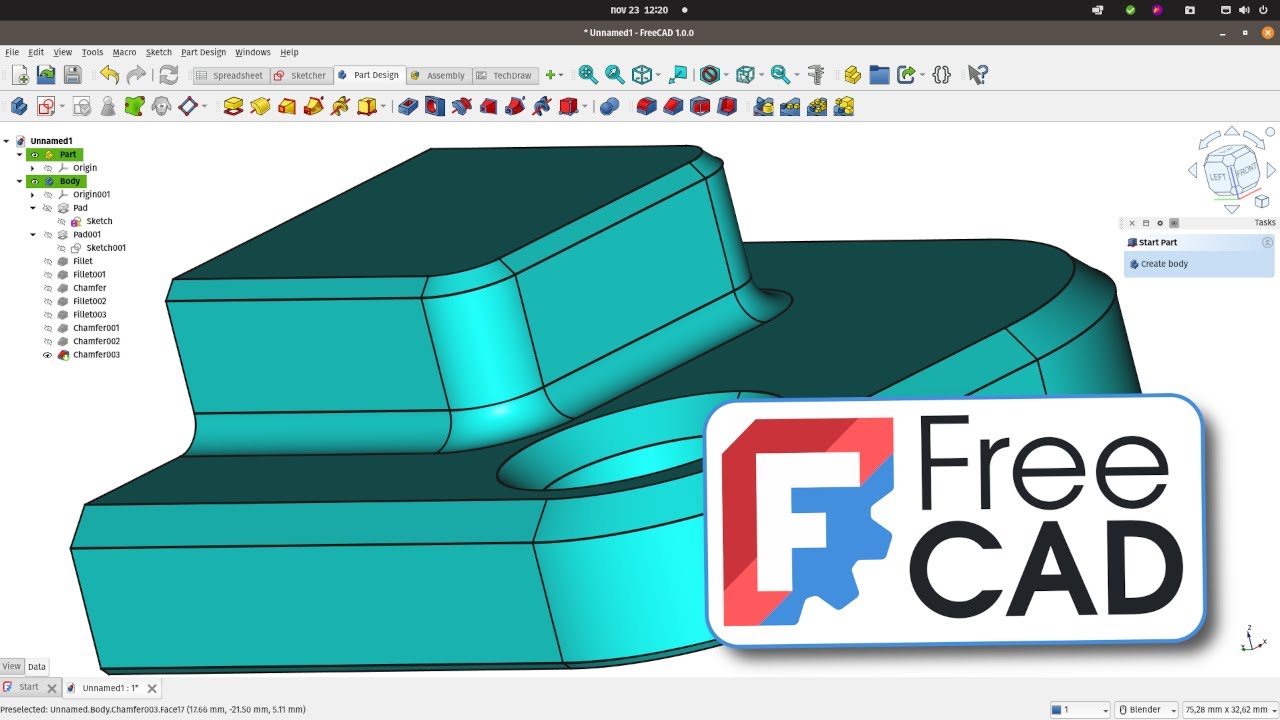 FreeCAD User 0001 - Release of version 1.0