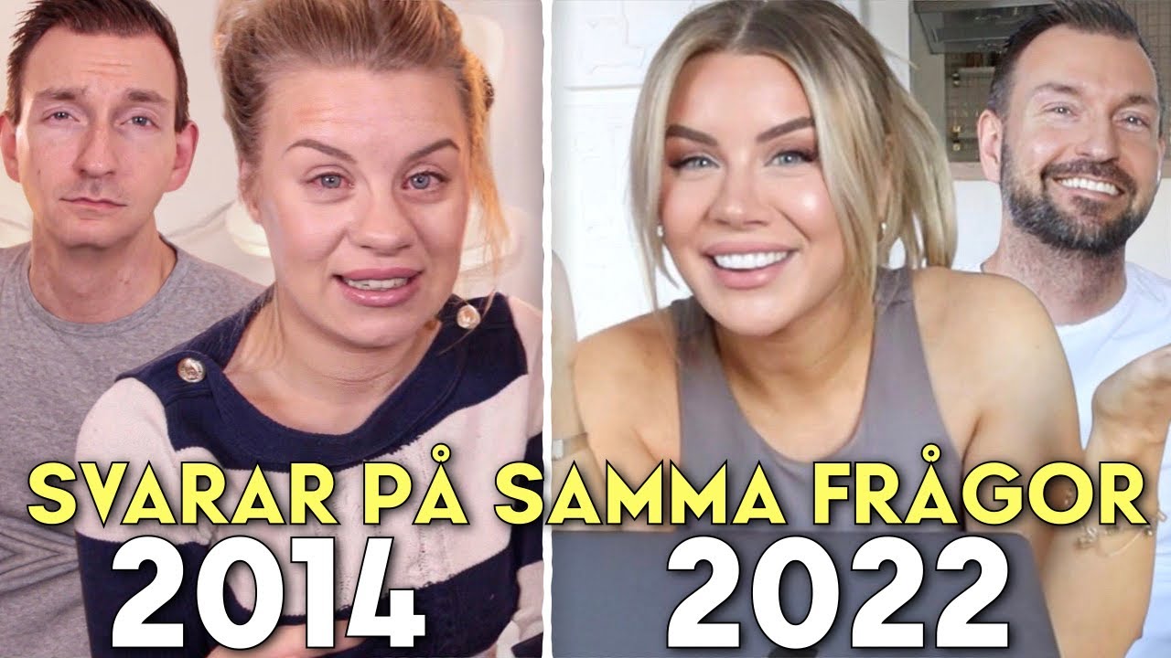 Svarar på samma frågor 8 ÅR senare
