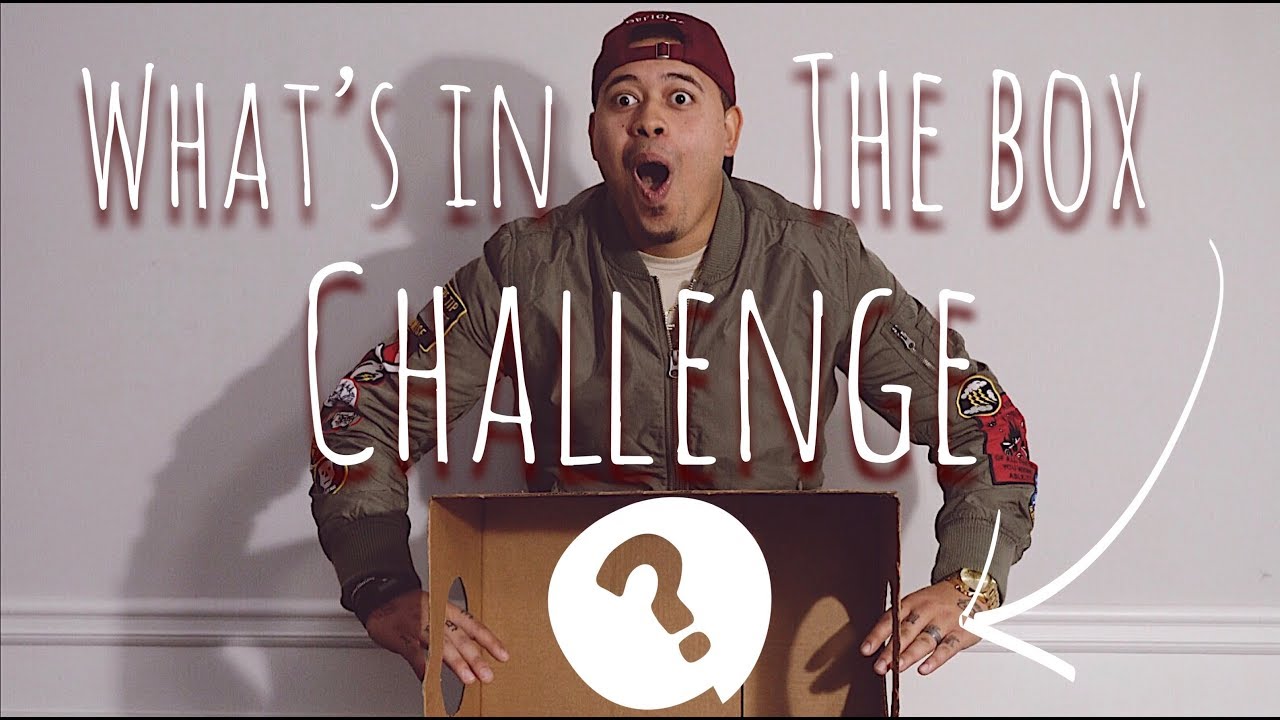 WHAT'S IN THE BOX CHALLENGE!