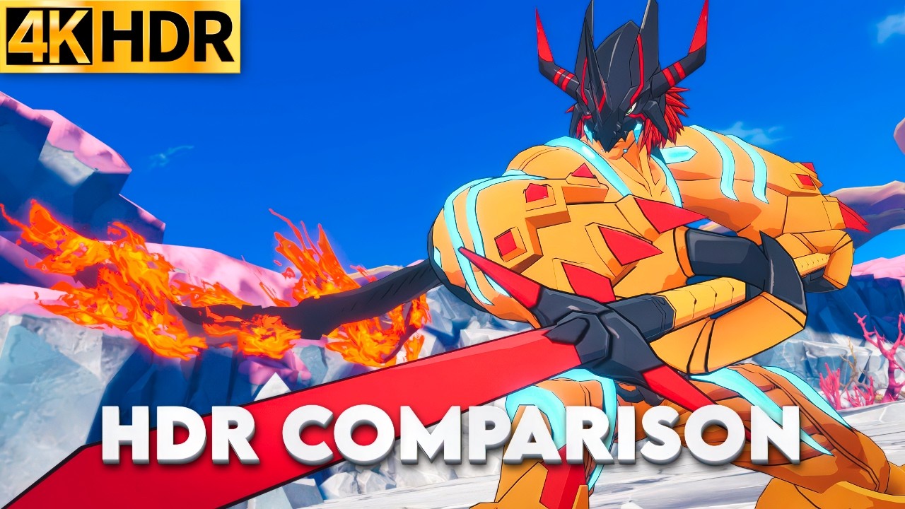 Digimon Story Time Stranger - HDR Comparison - SDR vs AutoHDR vs Nvidia RTX vs Special K