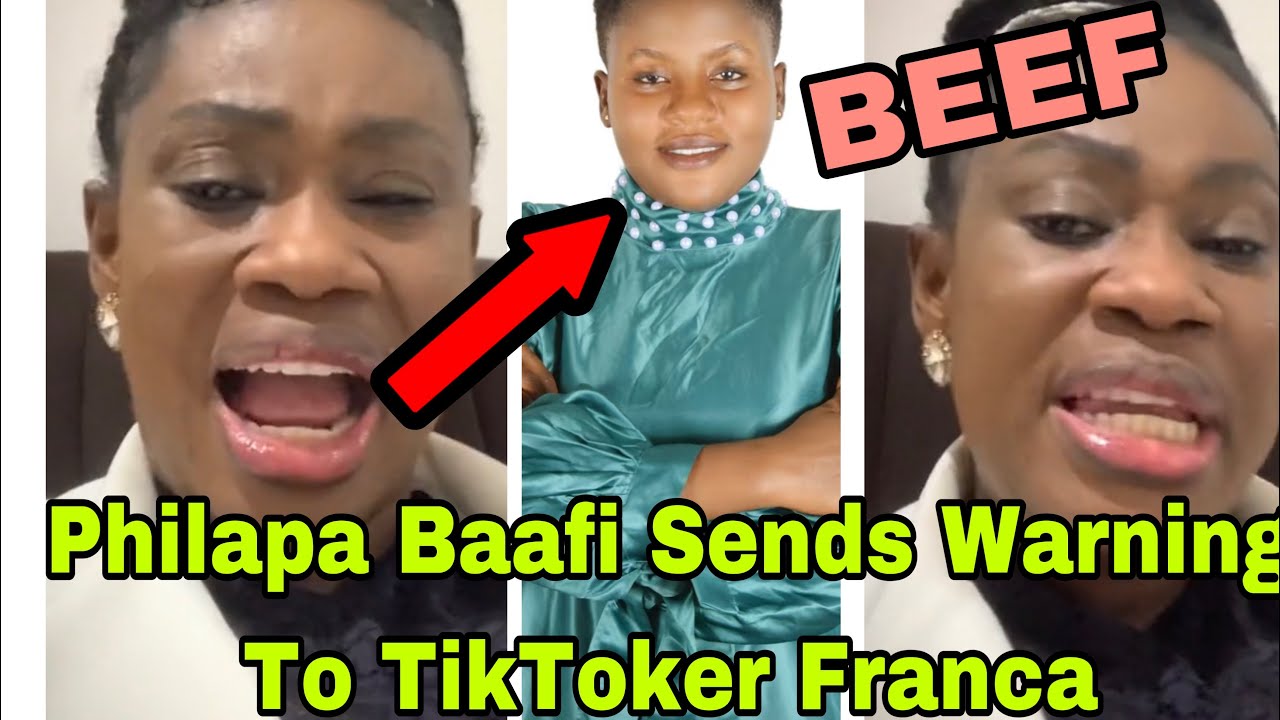 BREAKING: PHILIPA BAAFI SENDS STR0NG W@RNING TO TIKTOKER OHEMAA FRANCA FOR SINGING HER SONG🔥