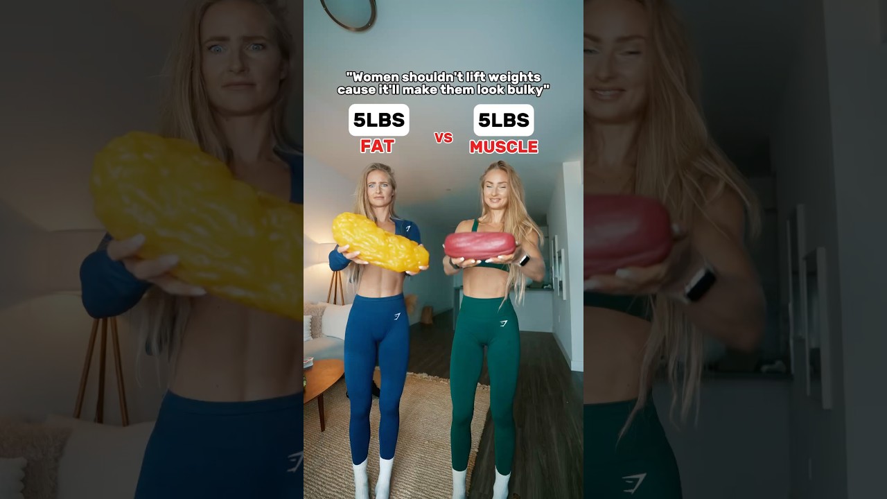 Как выглядят 5 фунтов жира против мышц