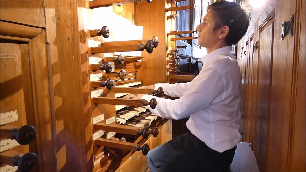 Grand-Jeu (ouverture à la française) - F. Deschamps à l'orgue de la cathédrale d'Albi