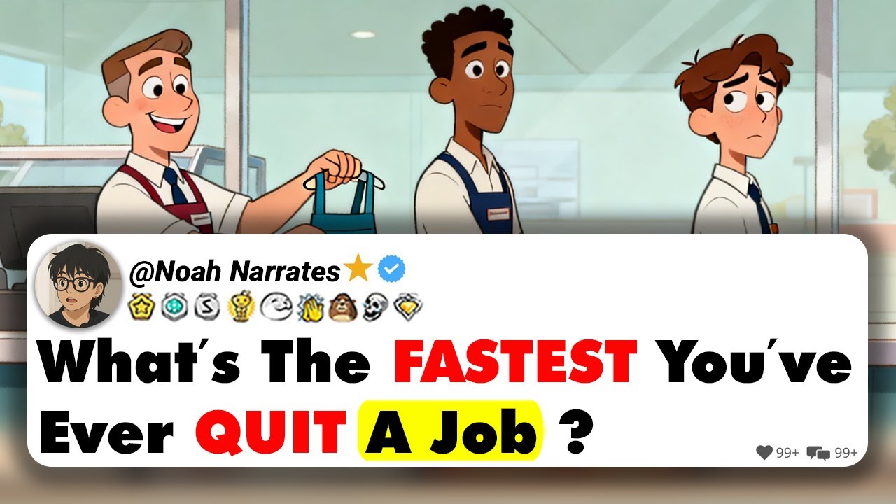 What’s The FASTEST You’ve Ever QUIT A Job?