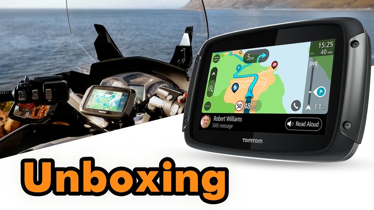 Tom Tom Rider 550 World - unboxing - co jest w pudełku i pierwszy start. Nawigacja motocyklowa.
